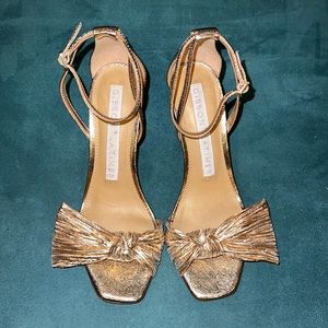 Rose gold dress heel